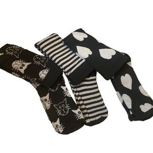 3pack knee high socks